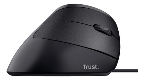 Mouse Trust Bayo Vertical, Ergonômico, 4200 Dpi, Usb, Preto