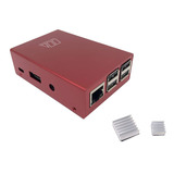 Micro Connectors Caja De Aluminio Raspberry Pi 3 Modelo B B+