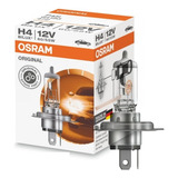 Uma  Lâmpadas Osram Original H4 Bi-iodo Farol Alto Baixo.