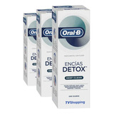 Pasta Detox Oral B 3x1 Limpieza Profunda Gingivitis Y Placa