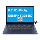 Laptop - Flagship 2021 Ideapad 3 Business Laptop 17.3  Hd+ D