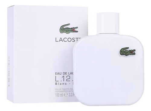 Lacoste Blanc L.12.12 Edt 100 Ml Para Hombre Spray Original