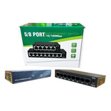 Switch 8 Puertos Ethernet Rj45 10/100mbps
