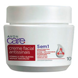 Creme Facial Avon Care Antissinais 100g Rápida Absorção Tipo De Pele Seca