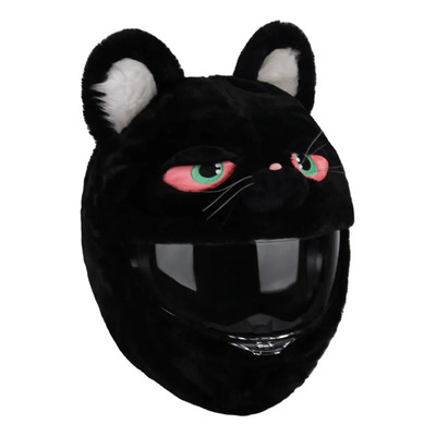 Funda De Moto Con Forma De Gato Negro Con Dibujos Gc1.1 | Meses sin interés