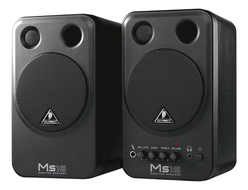 Monitores Behringer Ms16 Bafle Multimedia De Estudio