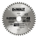 Disco De Sierra Circular Para Aluminio 7 1/4puLG 48 T Dewalt