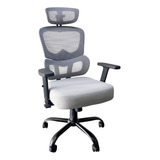 Silla Directiva De Malla Ergonomica Ajustable Soporte Lumbar