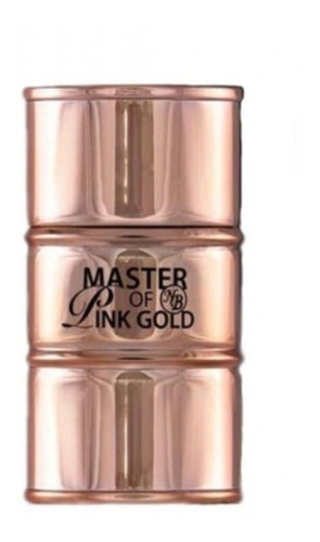 Perfume Master Of Pink Gold New Brand Edp 100ml + Amostra