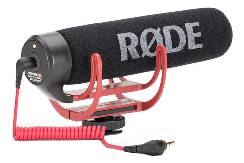 Microfone Rode Videomic Go Condensador Supercardióide Cor Preto