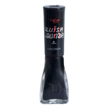 Esmalte Cremoso Dailus Luisa Sonza Anaconda 8ml Cor Preto