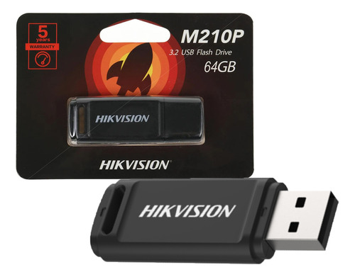 Pendrive 64gb Hikvision M210p Usb 3.2 Gen2 Ultra Rapido