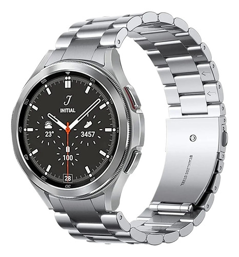 Para Samsung Galaxy Watch 4 Correas De Acero Inoxidable