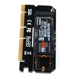 Adaptador M2 M.2 Nvme Ssd A Pcie 3.0 X16 X8 X4