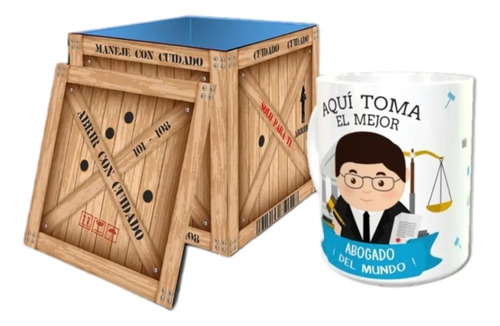 Taza Para Café,  Profesiones Aqui Toma El Mejor ... Con Caja | Meses sin interés