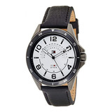 Reloj Tommy Hilfiger Th 1791396 Hombre. Ct Color De La Malla Negro Color Del Bisel Negro Color Del Fondo Blanco