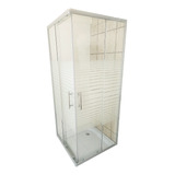 Shower Door Vidrio Templado 80x80x180 Sin Receptaculo