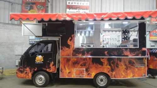 FOOD TRUCK HR KIA BONGO MODELOS (MONTAGEM SEM O VEÍCULO)