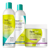 Kit Deva Curl Decadence Sh 355ml, Cond 355ml, Creme 500g