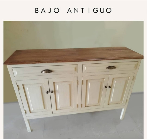 Mueble Bajo Estilo Antiguo