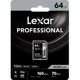 Tarjeta De Memoria Lexar 64gb Professional 1066x Uhs-i Sdxc