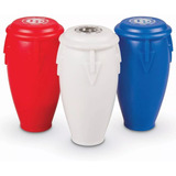 Kit 3 Mini Conga Shakers Plastico Lp Som Suave/ Médio/ Alto 