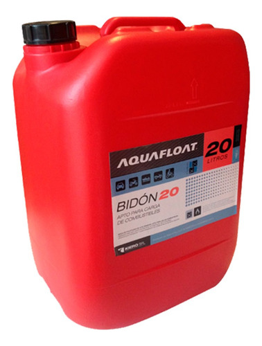 Bidón Combustible Plástico 20 Litros Aquafloat Apilable