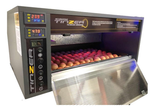 Incubadora Automática  De 90 Huevos + 4 Lamparas