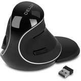 Delux Mouse Vertical Inalámbrico 2.4g, Ratón Ergonómico