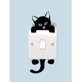 Pegatina De Pared Para Interruptor De Gato