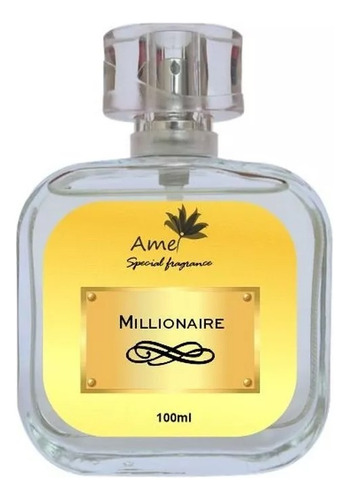 Perfume Millionaire Masculino Amei Cosmetico 100ml