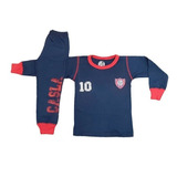 Pijama Jersey San Lorenzo Oficial Equipo Futbol Niño 2 Al 10