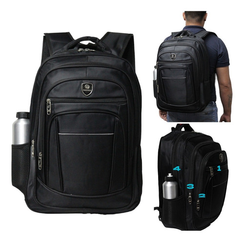 Mochila Masculina Grande Reforçada D Viagem 50 Litros Sport