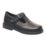 Zapato Marcel Guillermina Colegial Negro Marron Art. 204cu