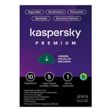 Kaspersky Premium ( Total Security ) 2024 / 10 Pcs  1 Año 
