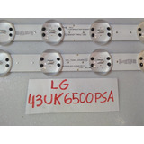 3 Tira De Led LG 43uk6500psa