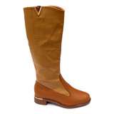 Botas Vizzano Mujer De Montar Caña Alta Taco Bajo 3077.114