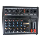 Consola Mixer De 5 Canales Parquer Kg-05m Bluetooth Y Efecto