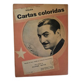 Partitura Cartas Coloridas - Valsa  Carlos Galhardo