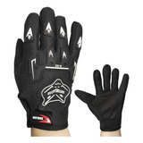 Guantes Cross Enduro Negro Moto Bici Mtb Antideslizante