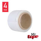 Mr Tape 4 Rollos De Emplaye Pelicula Estirable 3x60x1000