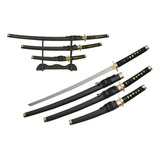 Szco Supplies Black Samurai Sword Set