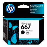 Cartucho Hp 667 Original Negro 1275 2775 2778 2779 2336 4175