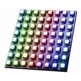 Ws2812 Matriz De Led 5050 Rgb 8x8 Endereçável 64bits 65x65mm