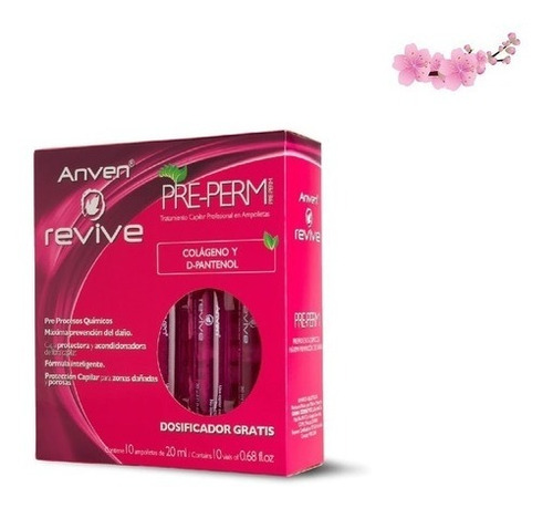 Revive Ampolleta Pre-perm Estuche C/10 Ampolletas De 20ml