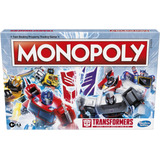 Monopoly: Juego De Mesa Transformers Edition Para Niños De 2