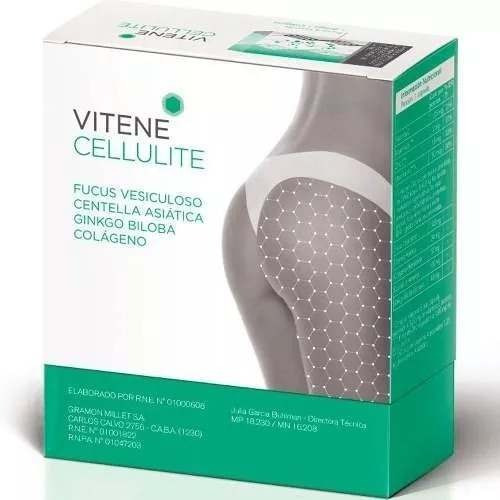 Vitene Anti Celulitis Restaura Firmeza De Tejidos X 30 Comp