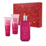 Kit Egeo Dolce Perfume 90ml + Hidrataante Corporal 100ml + Hidratante Para Mãos (3 Itens) O Boticário