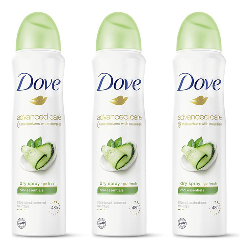 Desodorante Spray Dove Ante De Larga D - g a $1160