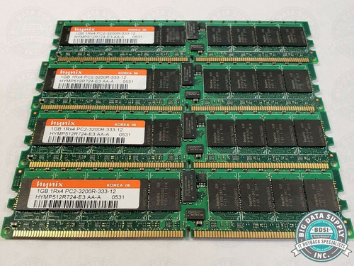 Memoria 1 Gb Hynix Pc2-3200r $12990 